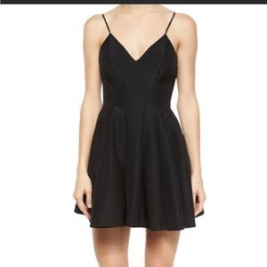 Black cocktail dress
